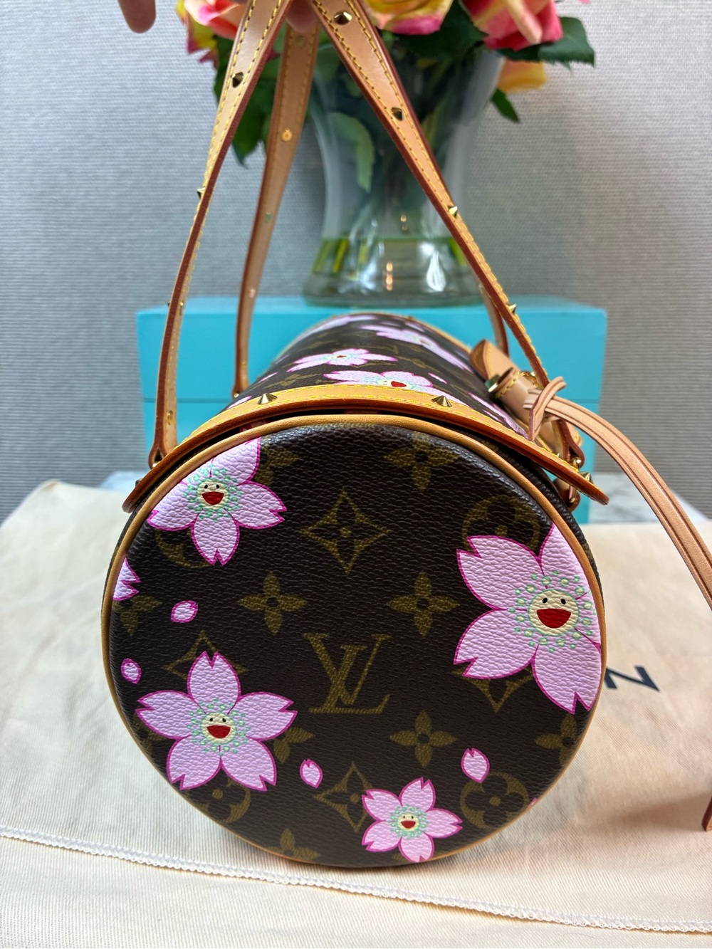 Louis Vuitton LV Murakami Cherry Blossom Papillon Bag - 2003 Fantastic Condition - Picture 3 of 16